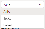 X Axis Settings Group